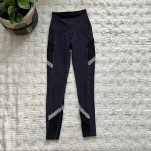 Beyond Yoga Charcoal Spacedye Refraction High Rise Legging
